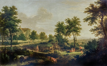 George Lambert, after cleaning